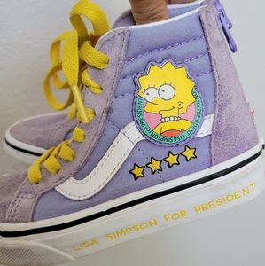 Vans Lisa simpson shoes